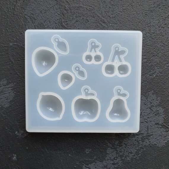 Fruits Silicone earring mold Jewelry Resin mould for resin and epoxy