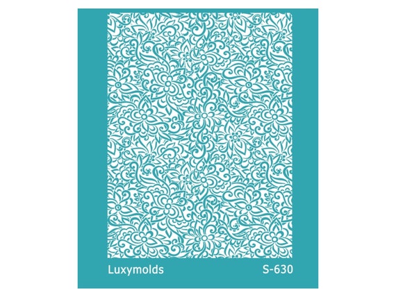 Silk screen stencil for polymer clay "Luxymolds" S-630