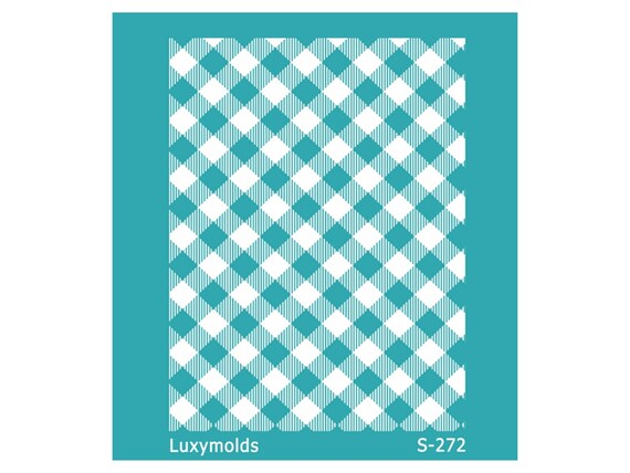Silk screen stencil for polymer clay "Luxymolds" S-272