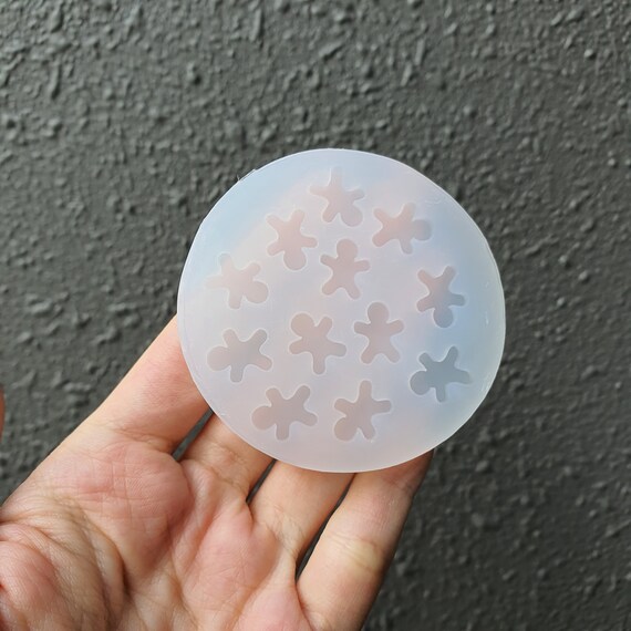 Silicone earrings mold "Christmas"  for resin and epoxy mould for jewelry for stud earrings