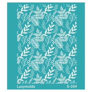 Silk screen stencil for polymer clay "Luxymolds" S-264