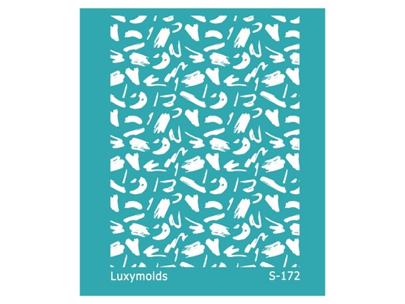 Silk screen stencil for polymer clay "Luxymolds" S-172