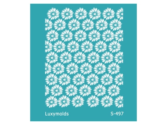 Silk screen stencil for polymer clay "Luxymolds" S-497