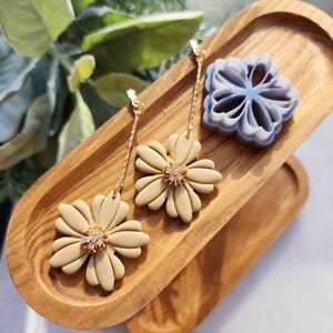 Polymer Clay cutters Flower Floral Earrings molds Polymer clay tools sharp cutter stamp Jewelry earrings cutters cutters Clay supplies