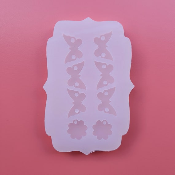 Silicone earrings mold "Butterfly"Jewelry Resin mould for resin and epoxy