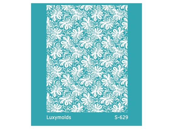Silk screen stencil for polymer clay "Luxymolds" S-629