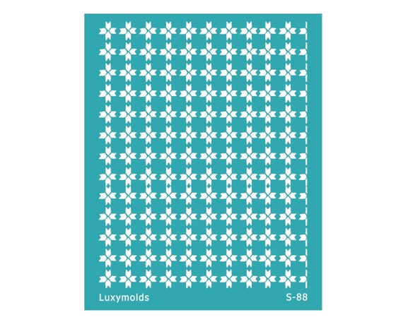 Silk screen stencil for polymer clay "Luxymolds" S-88
