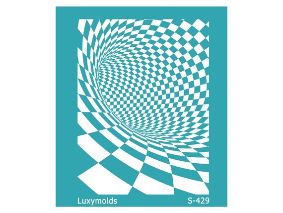 Silk screen stencil for polymer clay "Luxymolds" S-429