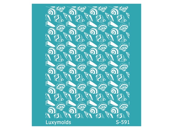 Silk screen stencil for polymer clay "Luxymolds" S-591