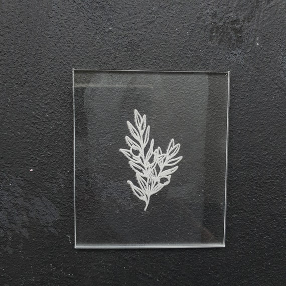 Embossing stamp for polymer clay Floral texture plate Flower debossing stamp Acrylic stamps