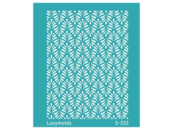 Silk screen stencil for polymer clay "Luxymolds" S-333