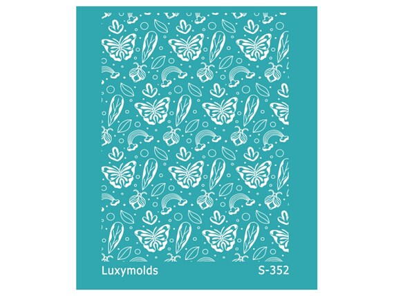 Silk screen stencil for polymer clay "Luxymolds" S-352