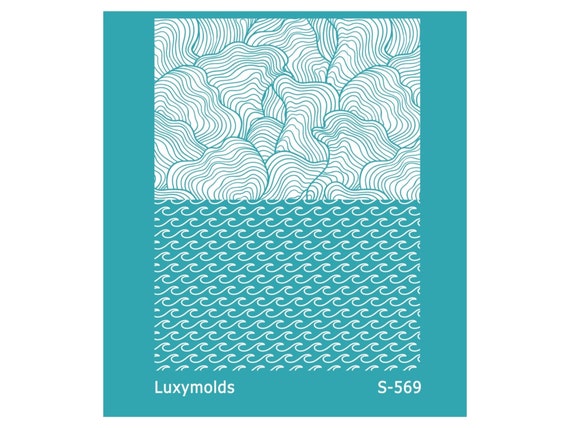 Silk screen stencil for polymer clay "Luxymolds" S-569