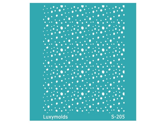 Silk screen stencil for polymer clay "Luxymolds" S-205