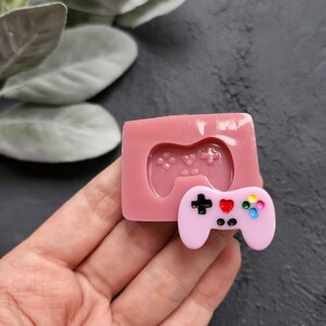 Silikon-Ohrring-Form / Silikon-Epoxid-Form / Silikon-Bolzen-Ohrring-Form / Silikon-UV-Harz-Form / Spiel-Joystick-Schmuckform / Tonwerkzeug