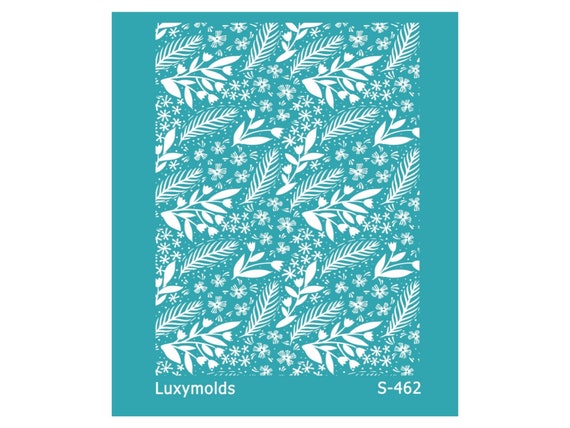 Silk screen stencil for polymer clay "Luxymolds" S-462