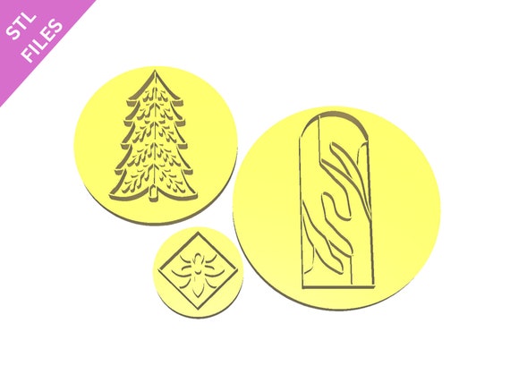 Digital STL files for 3D printing Clay cutters Earrings sharp version cutters download files for resin machine