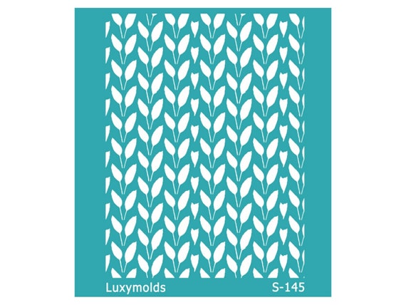 Silk screen stencil for polymer clay "Luxymolds" S-145