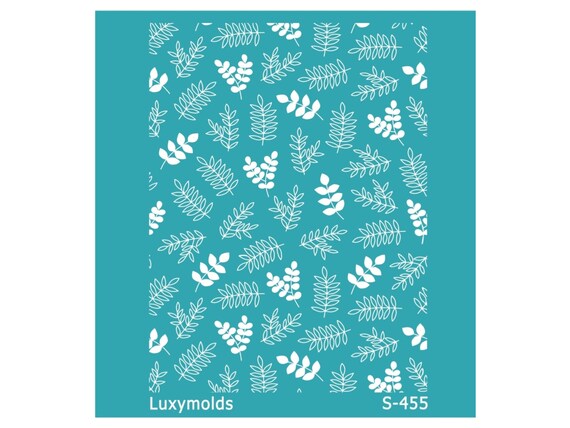 Silk screen stencil for polymer clay "Luxymolds" S-455