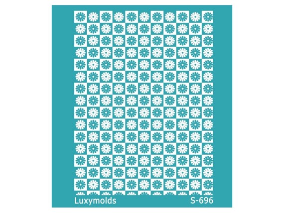 Silk screen stencil for polymer clay "Luxymolds" S-696
