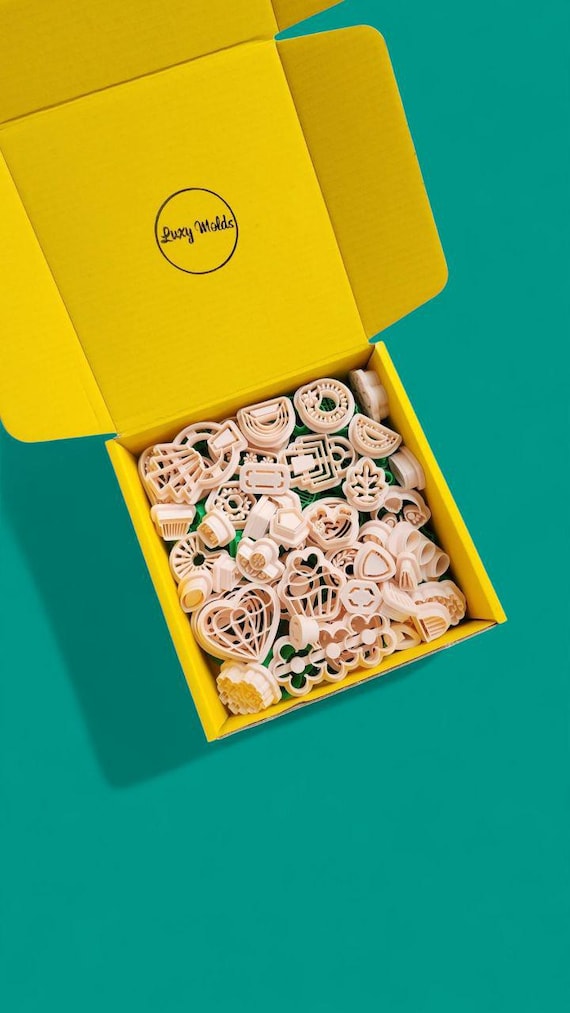 Random sets of Cutters – Choose Your Quantity Clay cutters for making polymer clay earrings