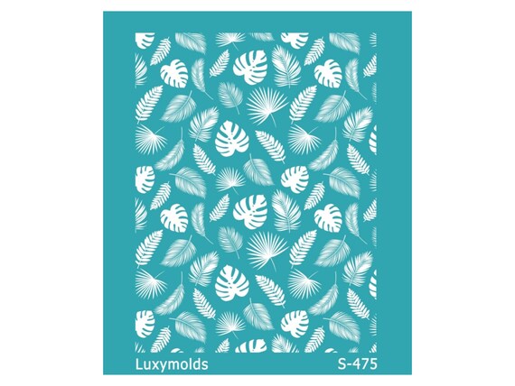 Silk screen stencil for polymer clay "Luxymolds" S-475