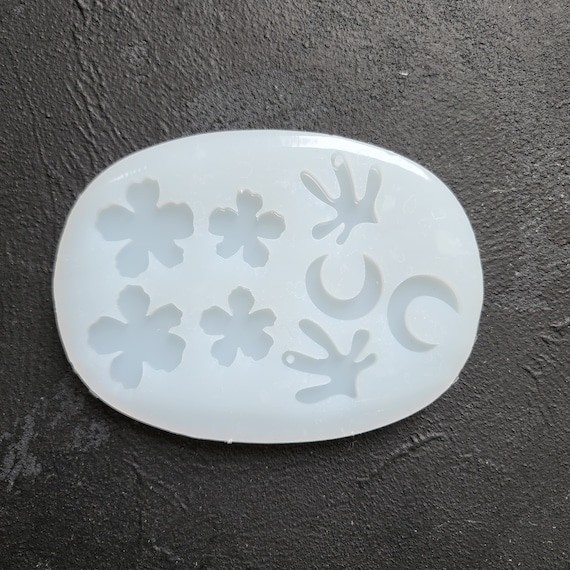Silicone earrings mold mould for resin and eposy