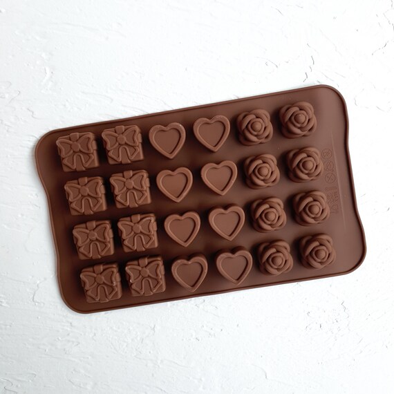 Silicone food mold for chocolate, ice, candy craft