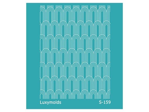 Silk screen stencil for polymer clay "Luxymolds" S-159