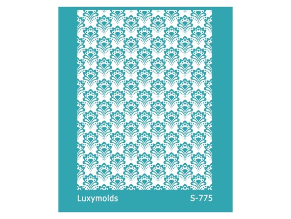 Silk screen stencil for polymer clay "Luxymolds" S-775