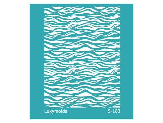 Silk screen stencil for polymer clay "Luxymolds" S-183