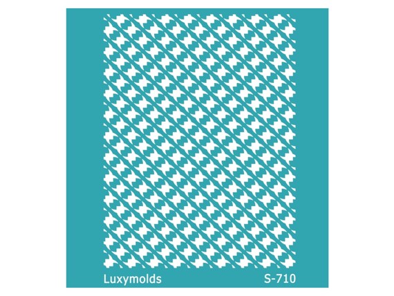 Silk screen stencil for polymer clay "Luxymolds" S-710