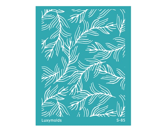 Silk screen stencil for polymer clay "Luxymolds" S-85