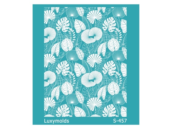 Silk screen stencil for polymer clay "Luxymolds" S-457