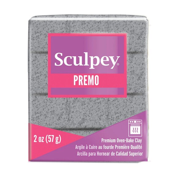 Premo Sculpey Polymer clay 2 oz (57g) - Gray Granite