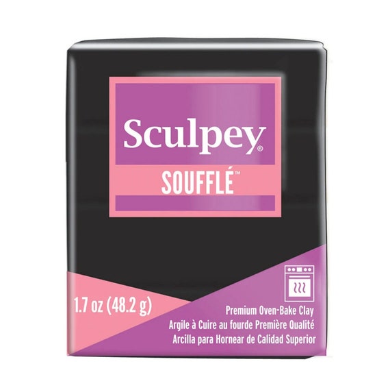 Sculpey Soufflé Polymer Clay 48g (1.7oz) - Poppy Seed