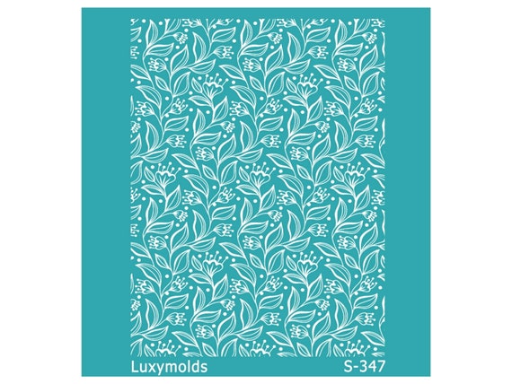 Silk screen stencil for polymer clay "Luxymolds" S-347