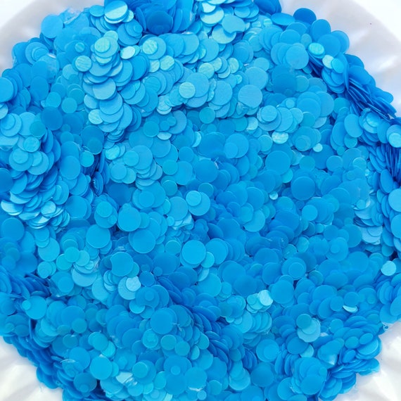 Chunky glitter "Light blue" for Resin Epoxy crafts, for nail design
