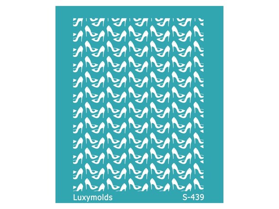 Silk screen stencil for polymer clay "Luxymolds" S-439