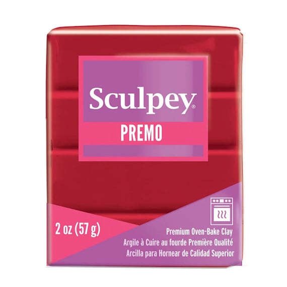 Premo Sculpey Polymer clay 2 oz (57g) - Pomegranate