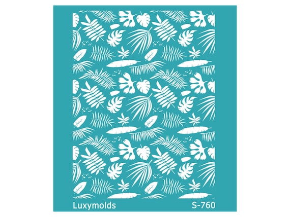 Silk screen stencil for polymer clay "Luxymolds" S-760