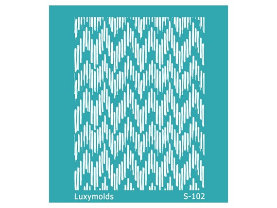 Silk screen stencil for polymer clay "Luxymolds" S-102
