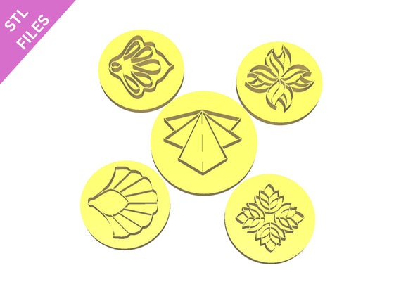Digital STL files for 3D printing Clay cutters Earrings sharp version cutters download files for resin machine