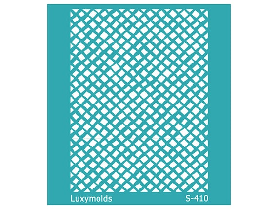 Silk screen stencil for polymer clay "Luxymolds" S-410