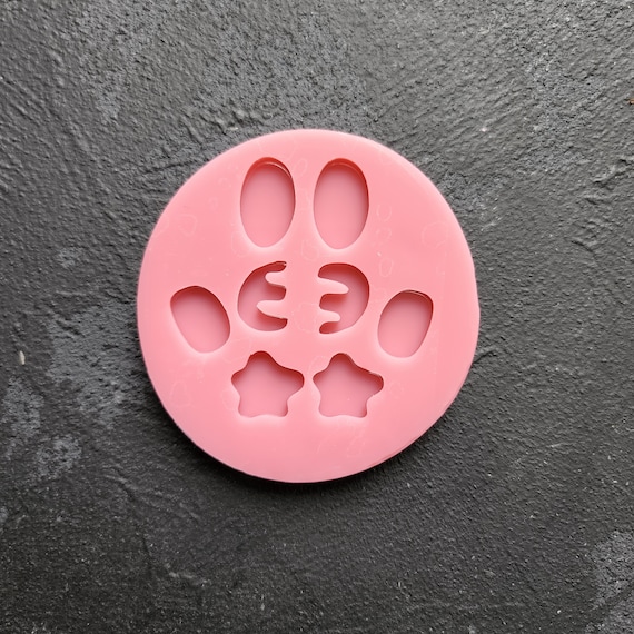 Silicone earrings mold mould for resin and eposy
