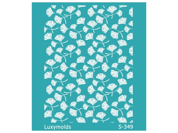 Silk screen stencil for polymer clay "Luxymolds" S-349