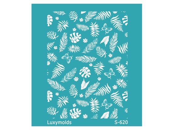 Silk screen stencil for polymer clay "Luxymolds" S-620