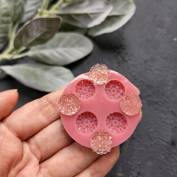Silicone earrings mold / Silicone epoxy mold / Silicone stud earring moulds / Silicone UV resin molds / Crystal jewelry mold/Clay tool