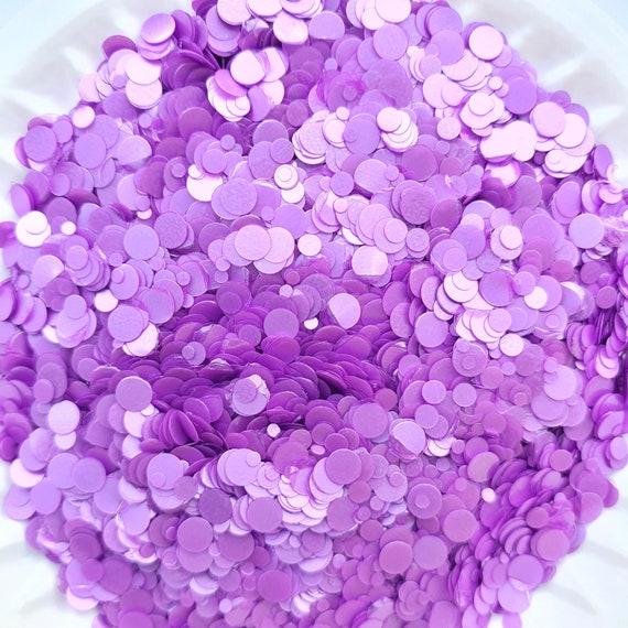 Chunky glitter "Ultra violet" for Resin Epoxy crafts, for nail design