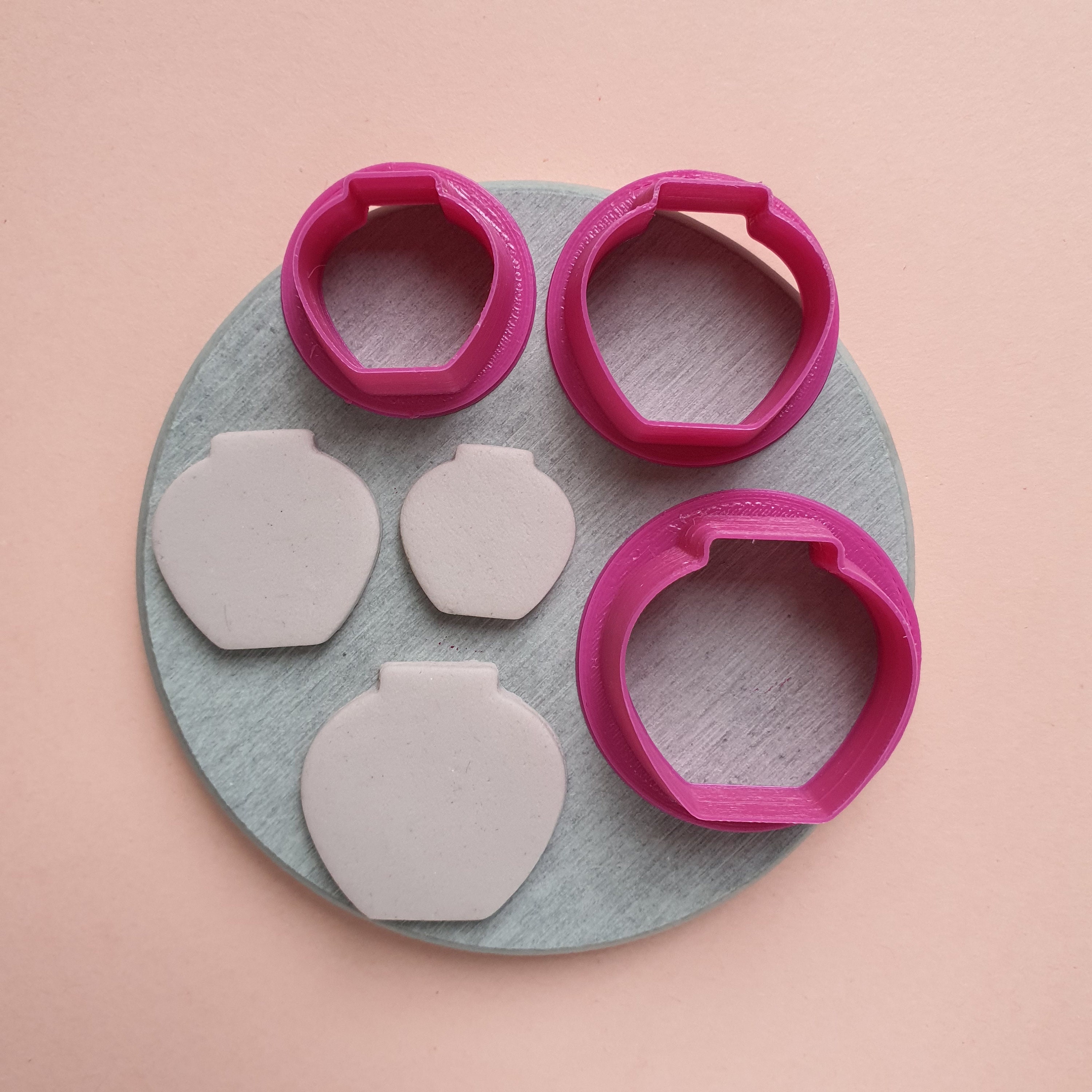 Clay cutters Polymer clay tools earrings jewelry cutters Etsy